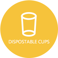 dispostable cups