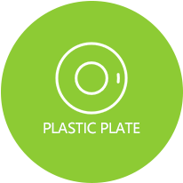 plastic plate